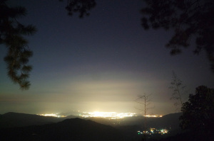 Santa Marta, Colombia at night